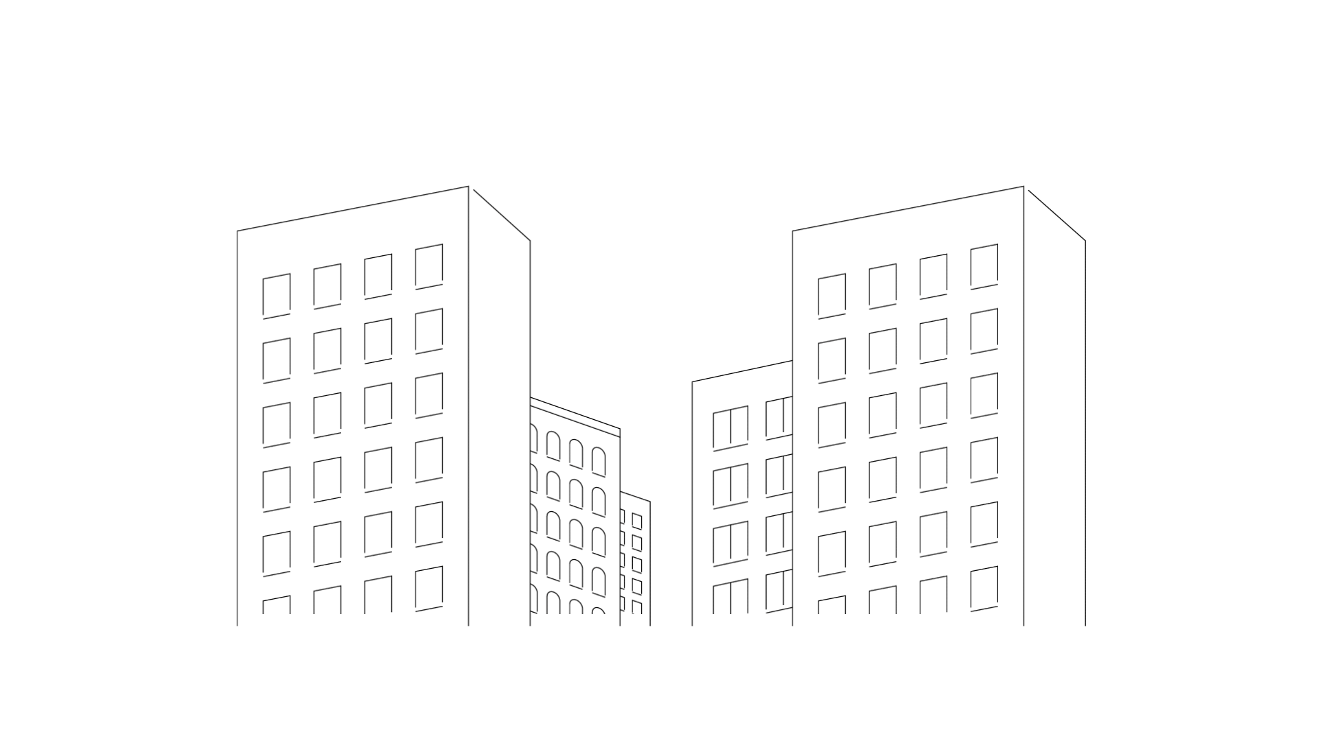 ビルのイラスト